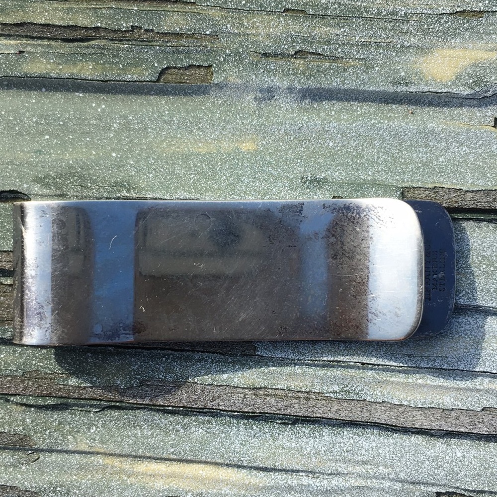 Tiffany & Co Makers money  clip sterling